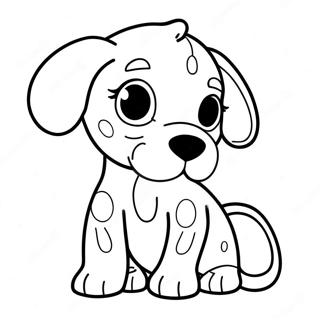 Playful Great Dane Puppy Coloring Page 39938-33129