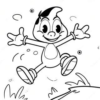 Rayman Jumping Adventure Coloring Page 39948-33137