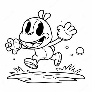 Rayman Jumping Adventure Coloring Page 39948-33140