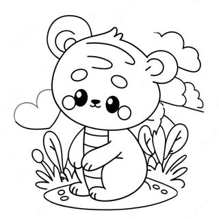 Cute Sml Characters Coloring Page 39958-33154