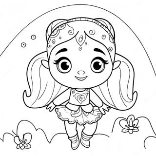 Mia And Me Magical Adventure Coloring Page 39978-33166