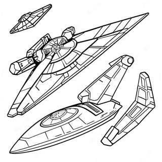 Star Wars Ships Coloring Page 40047-33207