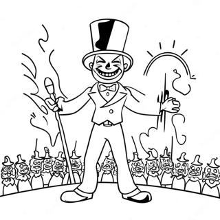 Zozobra Festival Scene Coloring Page 40058-33226