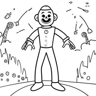 Zozobra Festival Scene Coloring Page 40058-33228