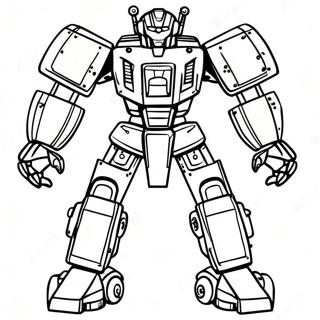 Mecha Builders Coloring Page 40067-33230