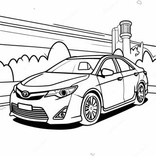 Toyota Camry Coloring Page 40157-33306