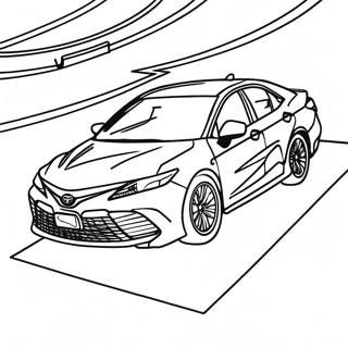 Toyota Camry Coloring Page 40157-33307