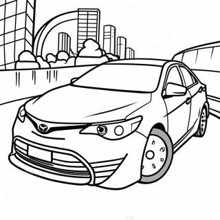 Toyota Camry Coloring Page 40157-33308