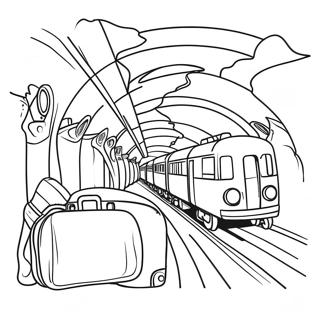 Travel Coloring Page 40167-33318