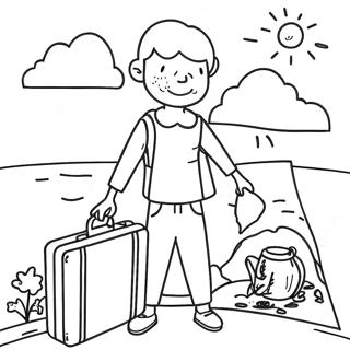 Travel Coloring Page 40167-33320