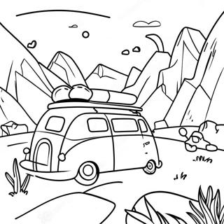 Adventure Travel Coloring Page 40168-33310