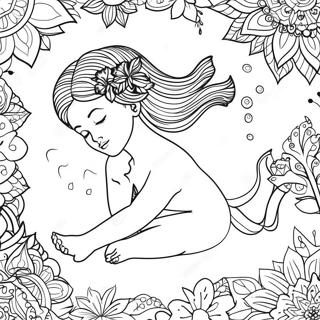 Relaxing Breathe Coloring Page 40178-33326