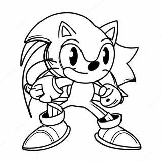 Sonic Underground Coloring Page 40197-33330