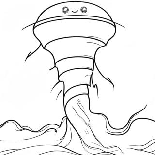 Tornado Coloring Page 4020-3250