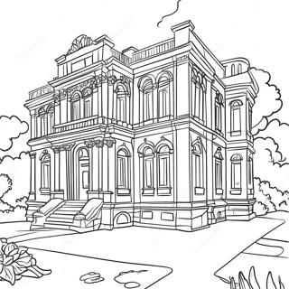 Architecture Coloring Page 40217-33354