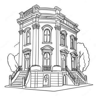 Architecture Coloring Page 40217-33355