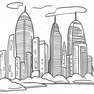 Architecture Coloring Pages