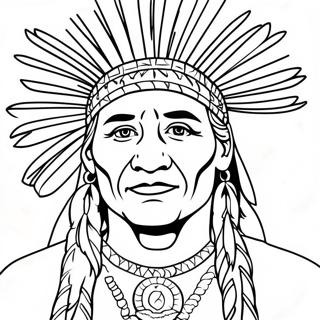 Cherokee Coloring Page 40237-33366