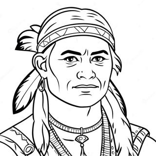 Cherokee Coloring Page 40237-33367