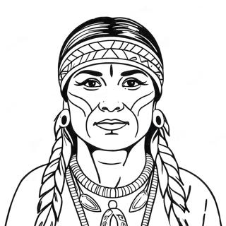 Cherokee Coloring Page 40237-33368