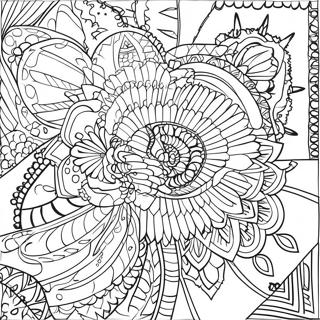 Traditional Cherokee Patterns Coloring Page 40238-33370