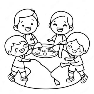 Multicultural Coloring Pages