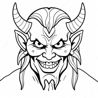 Demon Coloring Page 40277-33398