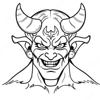 Demon Coloring Page 40277-33400