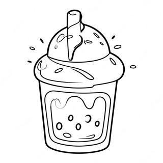 Dairy Queen Coloring Pages