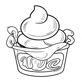 Dairy Queen Logo Coloring Page 40307-33423