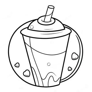 Dairy Queen Logo Coloring Page 40307-33424