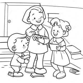 Preschool Sunday School Coloring Page 40327-33440