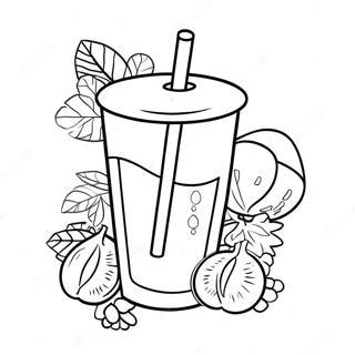 Smoothie Coloring Page 40337-33455