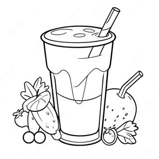 Smoothie Coloring Page 40337-33456