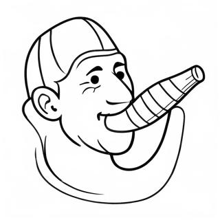 Smoking Pipe Coloring Page 40357-33460