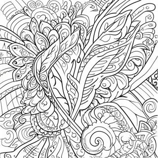 Amate Bark Painting Coloring Page 40367-33470