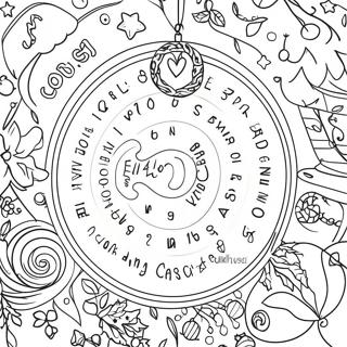 Christmas Word Search Coloring Page 40377-33483