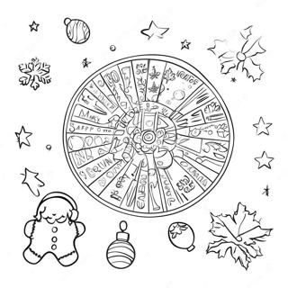 Christmas Word Search Coloring Page 40377-33484