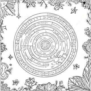 Festive Christmas Word Search Coloring Page 40378-33486