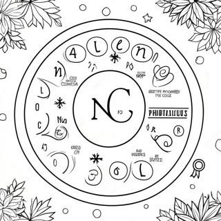 Festive Christmas Word Search Coloring Page 40378-33487