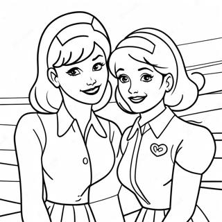 Betty And Veronica Coloring Page 40407-33498