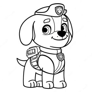 Paw Patrol Zuma Coloring Page 40437-33518