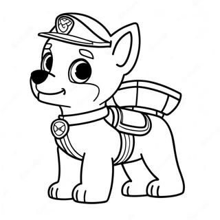 Paw Patrol Zuma Coloring Page 40437-33519