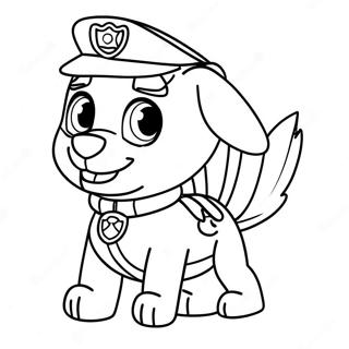 Adventurous Zuma Paw Patrol Coloring Page 40438-33524