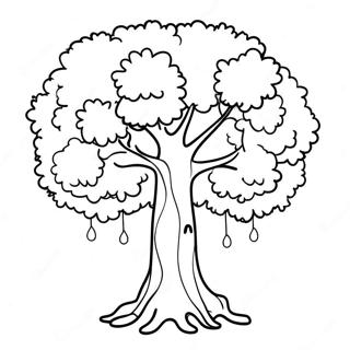 Truffula Tree Coloring Page 40447-33531