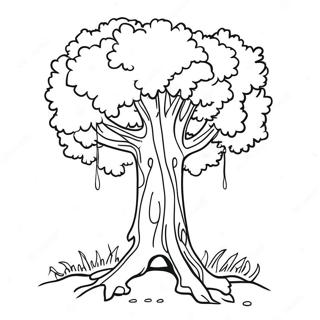 Truffula Tree Coloring Page 40447-33532