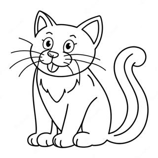 Bad Kitty Coloring Page 40457-33534