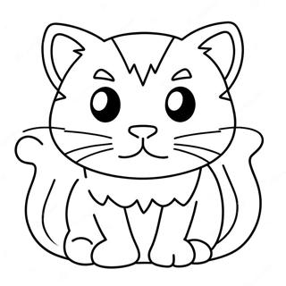 Bad Kitty Coloring Page 40457-33535