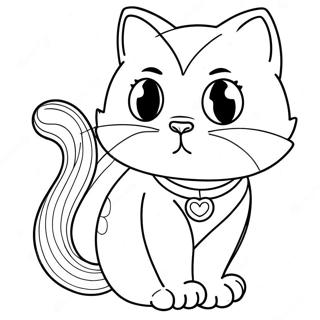 Bad Kitty Coloring Page 40457-33536