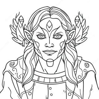 Cursed Coloring Page 40467-33551